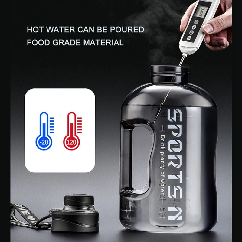 2.7/1.7L Insulated Water Bottles with Straw