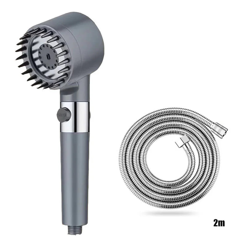 Handheld Shower Head with Three Speed Adjustment