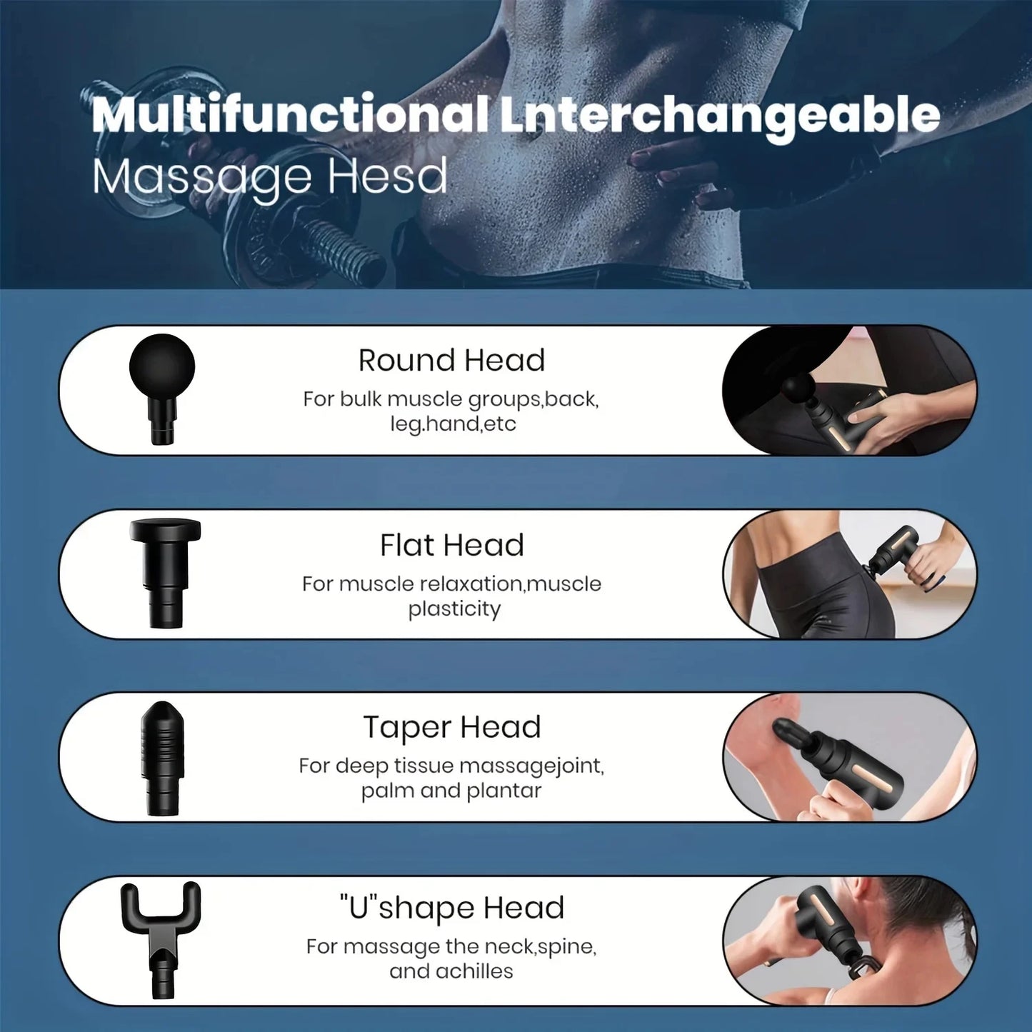 Muscle, Neck and Back Massage Gun