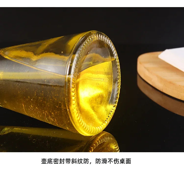 Stainless Steel Glass Oil Spray Bottle