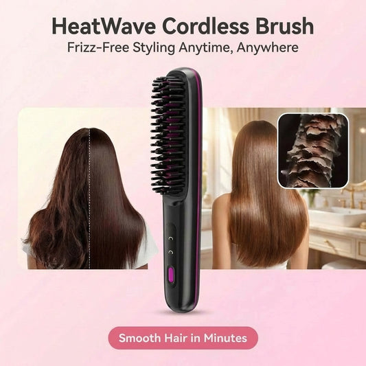 HeatWave Cordless Hair Brush