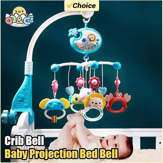 Crib Bell Baby Star Projection