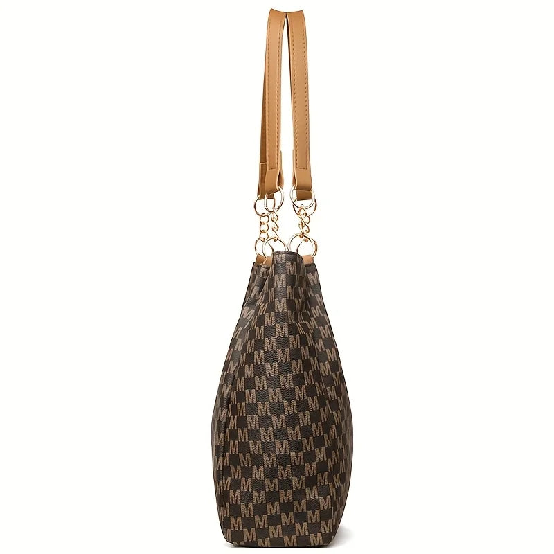 Vintage Geometric Tote Bag