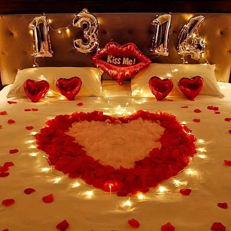 Multicolor Artificial Fake Rose Petals