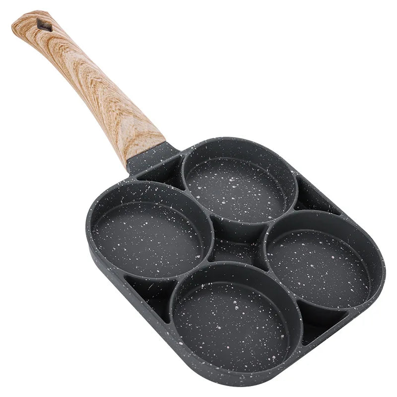 4-Hole None-Stick Frying Pan