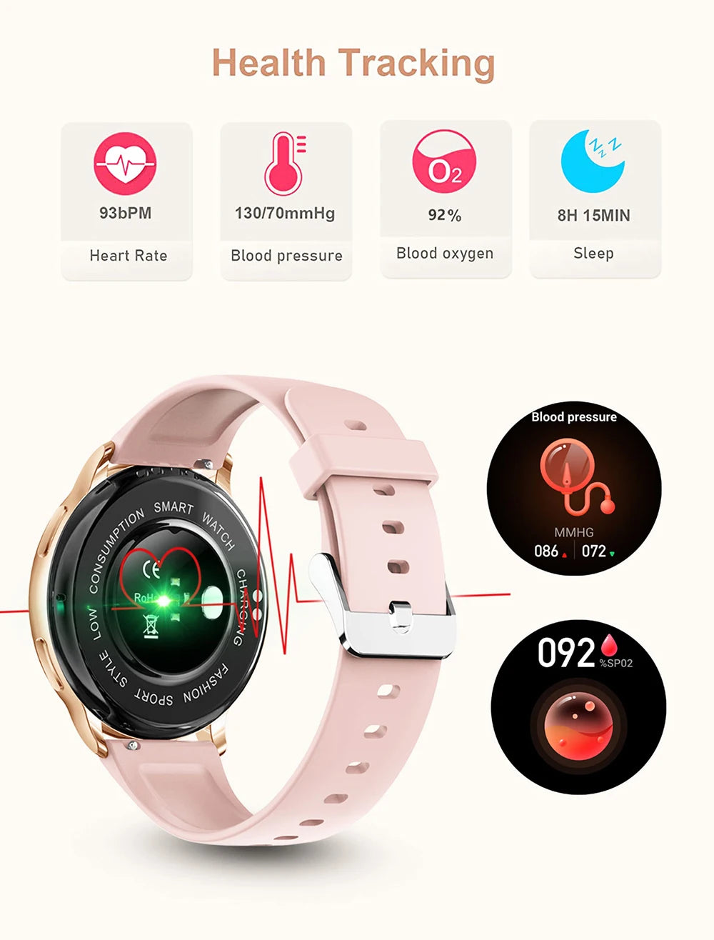 Bluetooth Call Smart Watch