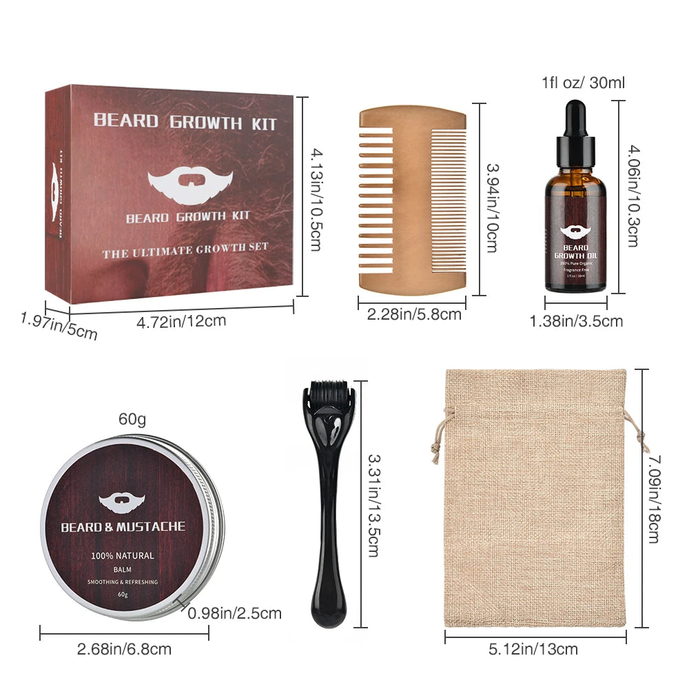 Beard Growth Kit For Men