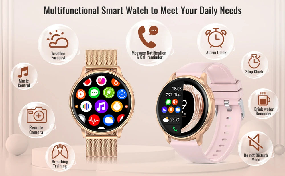 Bluetooth Call Smart Watch