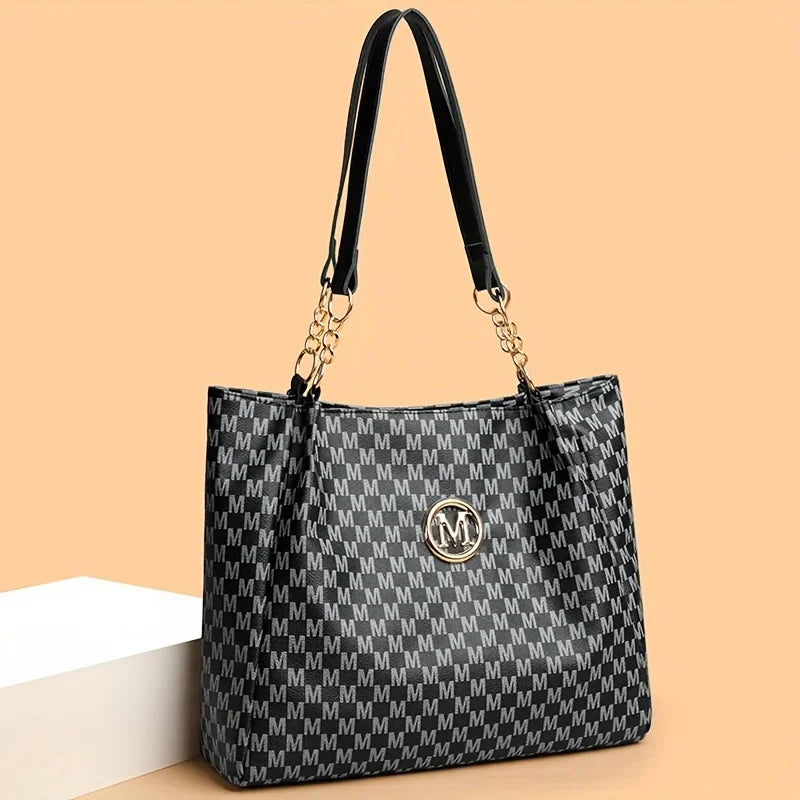 Vintage Geometric Tote Bag
