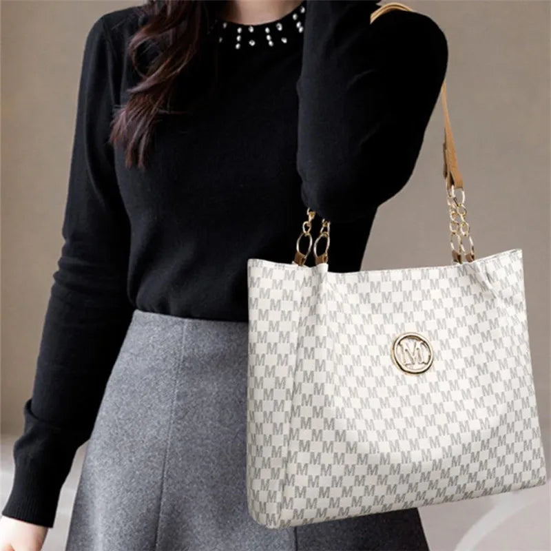 Vintage Geometric Tote Bag