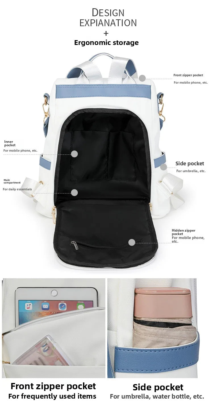 Anti-Theft Lightweight Large Capacity Bag