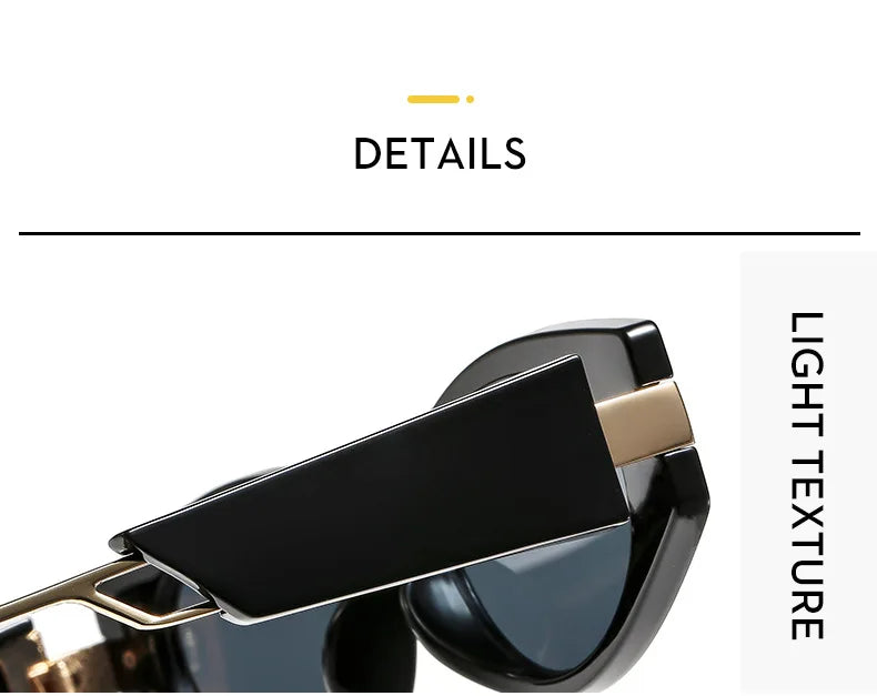 Luxury Design Oval Sunglasses