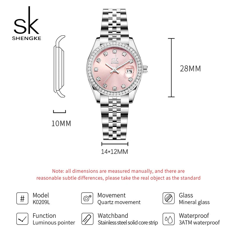 Woman's Luxury Quartz Watch