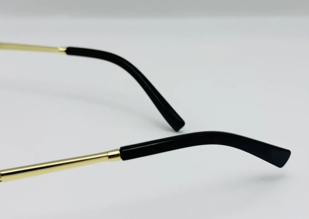 Vintage Rimless Women Sunglasses