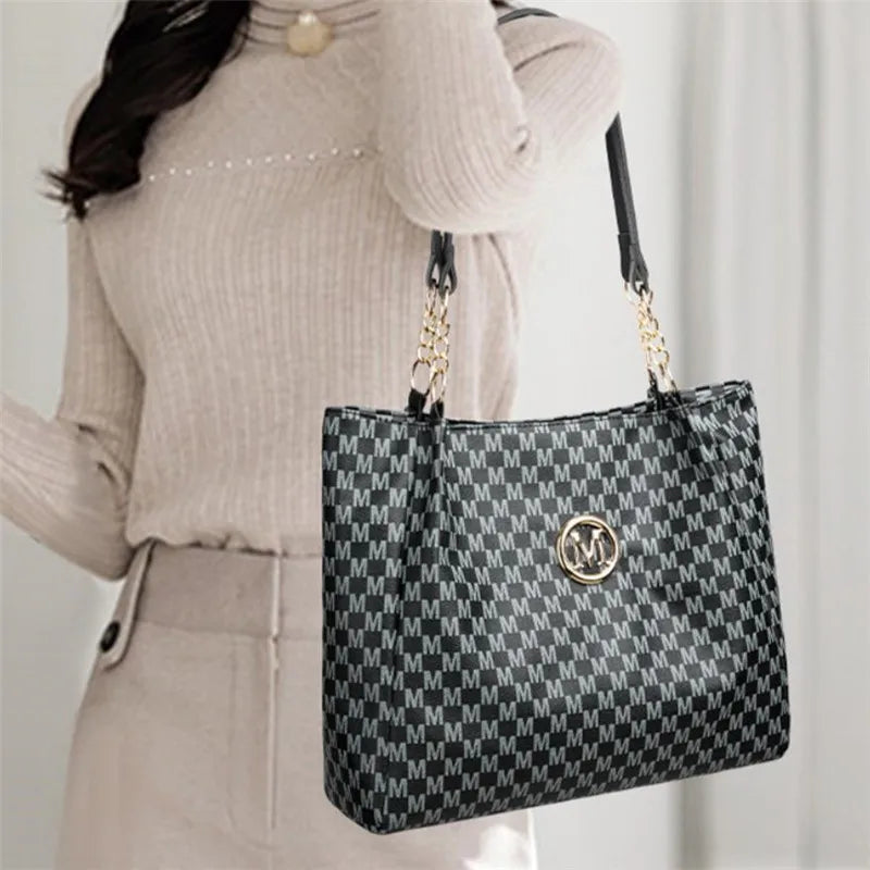Vintage Geometric Tote Bag