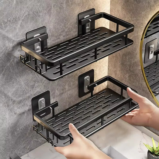 Wall mounted  bathroom rack