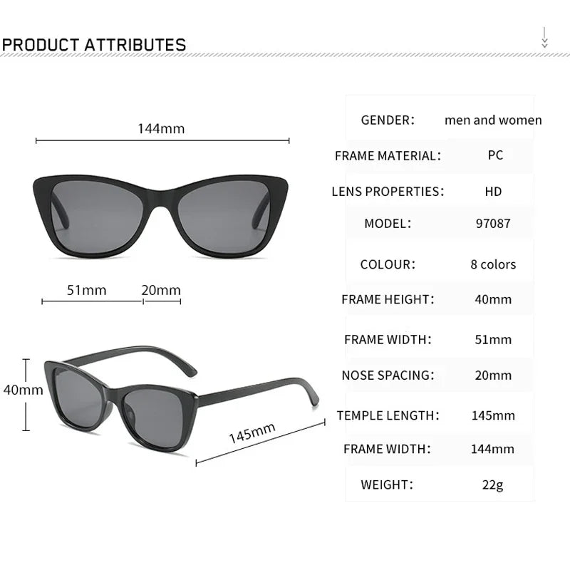 Vintage Cat Eye Sunglasses