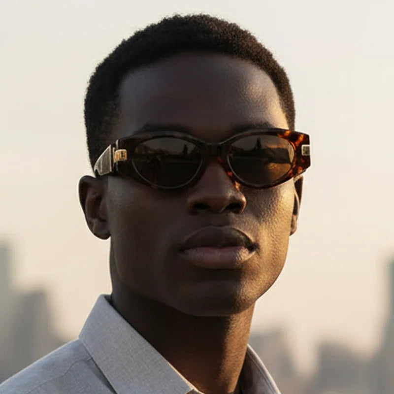 Luxury Design Oval Sunglasses