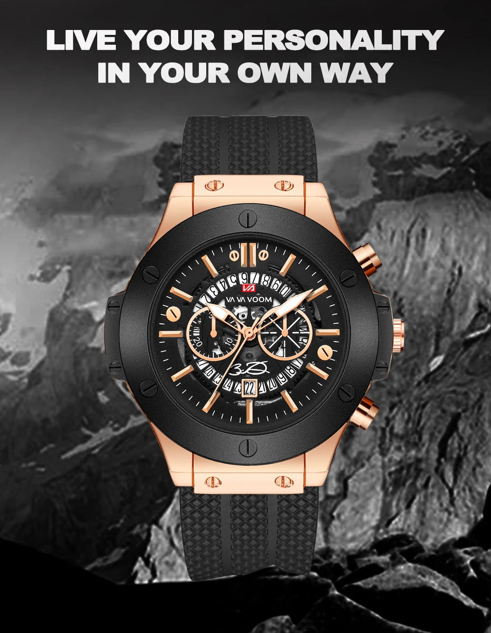 Fashion & Casual Men's Quartz Watch