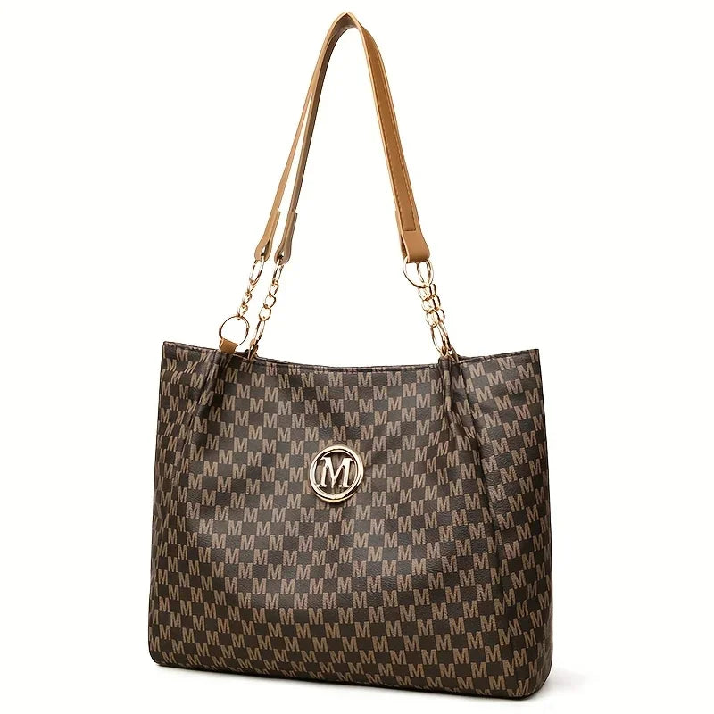 Vintage Geometric Tote Bag