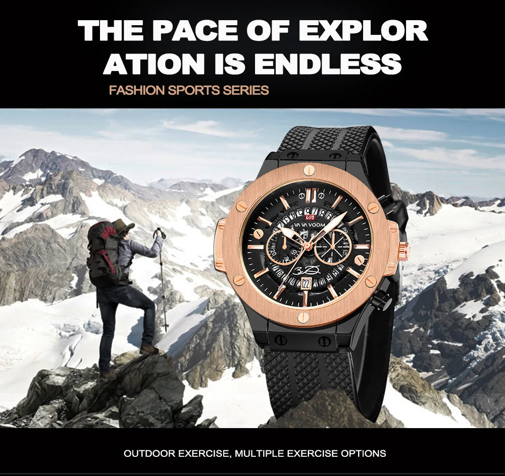 Fashion & Casual Men's Quartz Watch