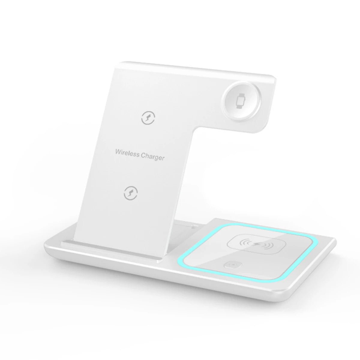 3 in 1 Fast Wireless Charging Station For iPhone 17- 12 Apple Watch 9 8 7 6 5 Airpods Pro