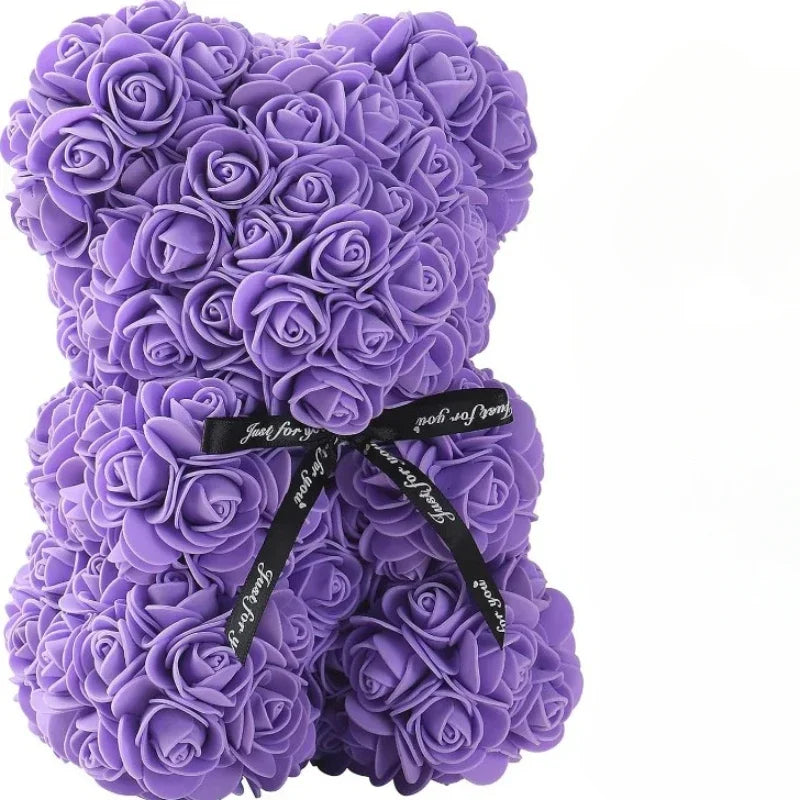 Cute Rose Teddy Bear For Your LOVED ONE