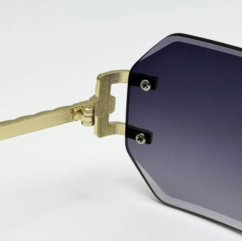 Vintage Rimless Women Sunglasses