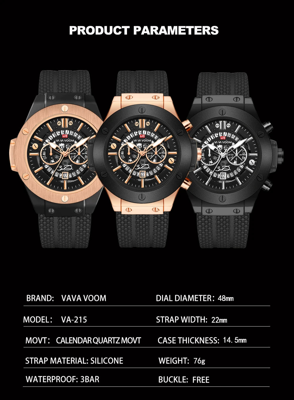 Fashion & Casual Men's Quartz Watch