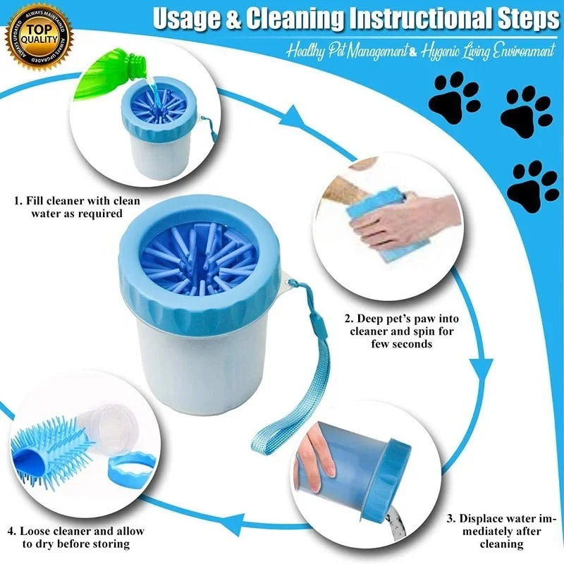 Dog Paw Washing Cup