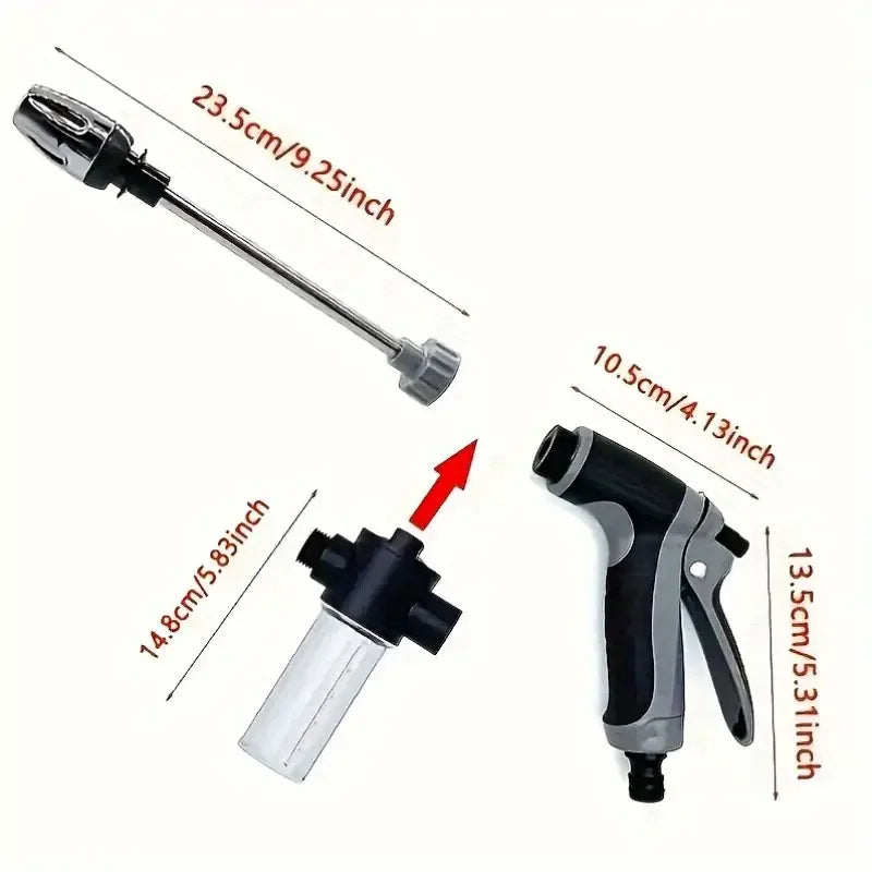 High Pressure Car Wash Foam Gun With Long Handle