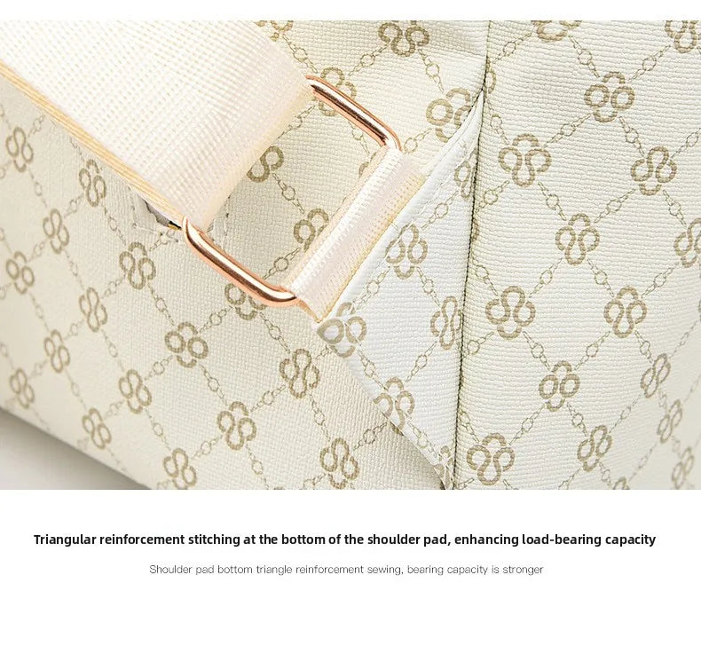 Retro Print Backpack Bag