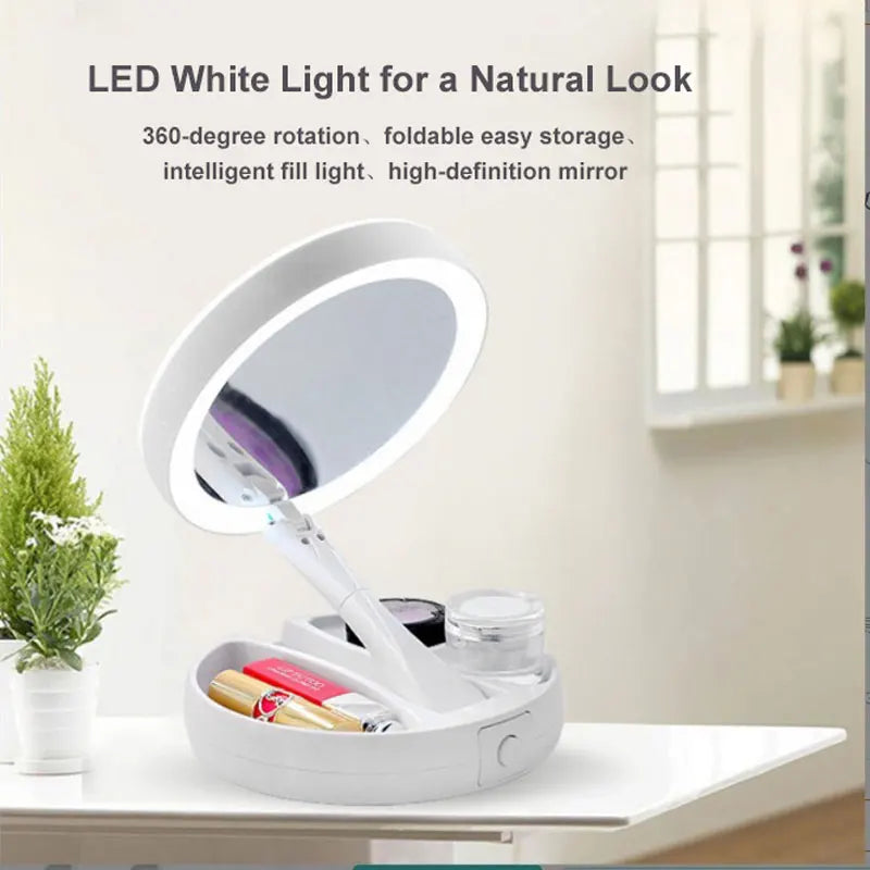 Makeup Mirror with LED Lighted