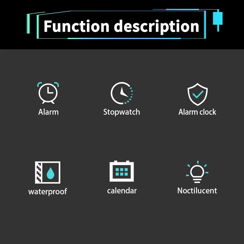 Men's Luxury Electronic Watch