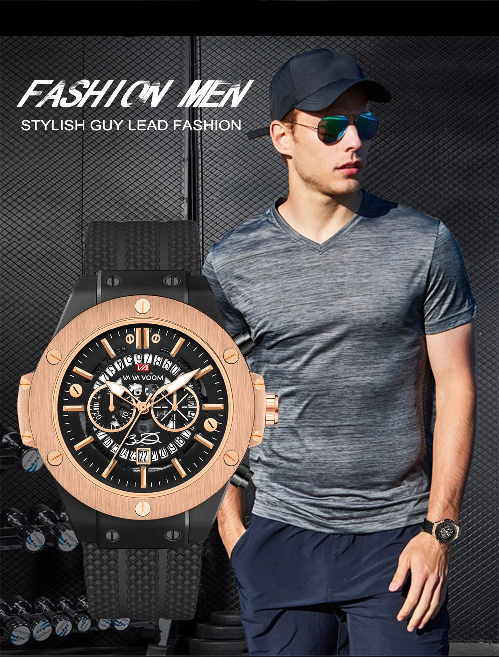 Fashion & Casual Men's Quartz Watch