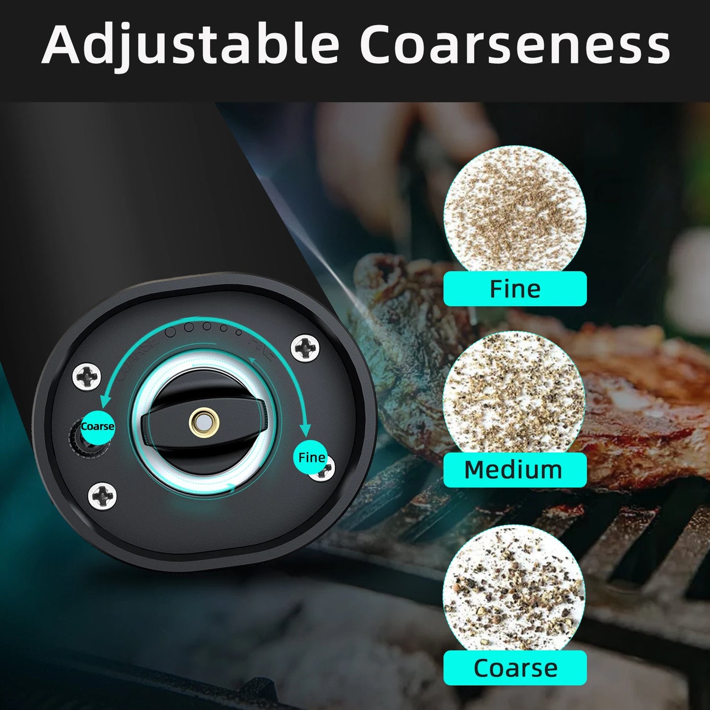 Automatic Salt and Pepper Grinder