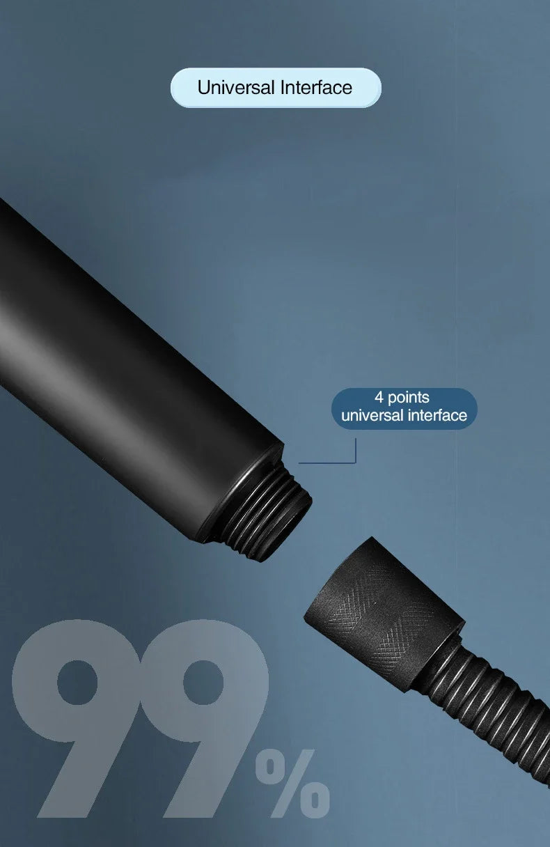 3-mode Adjustable High-Pressure Shower Head