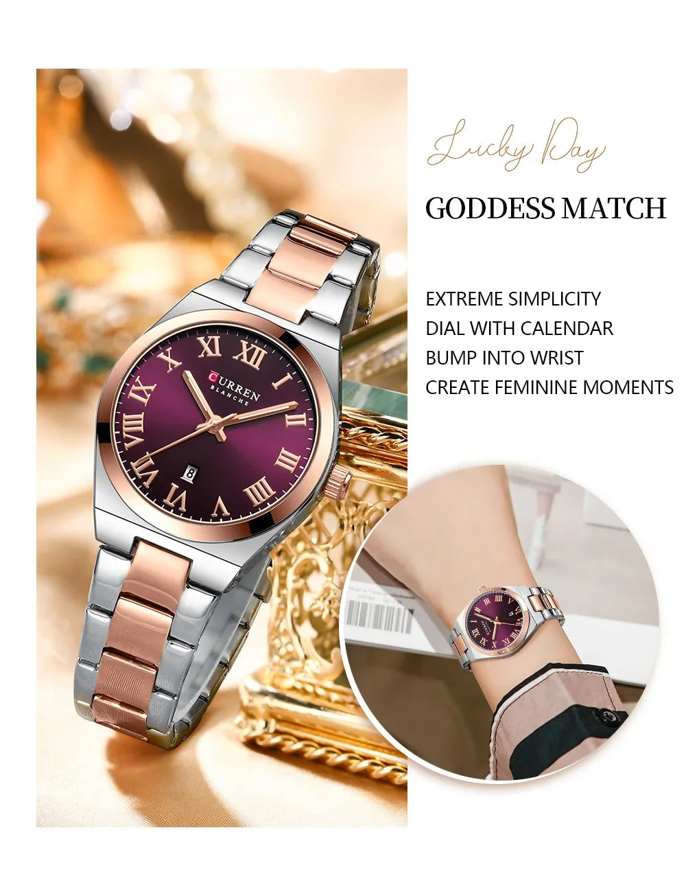 Luxury Women's Quartz Watch