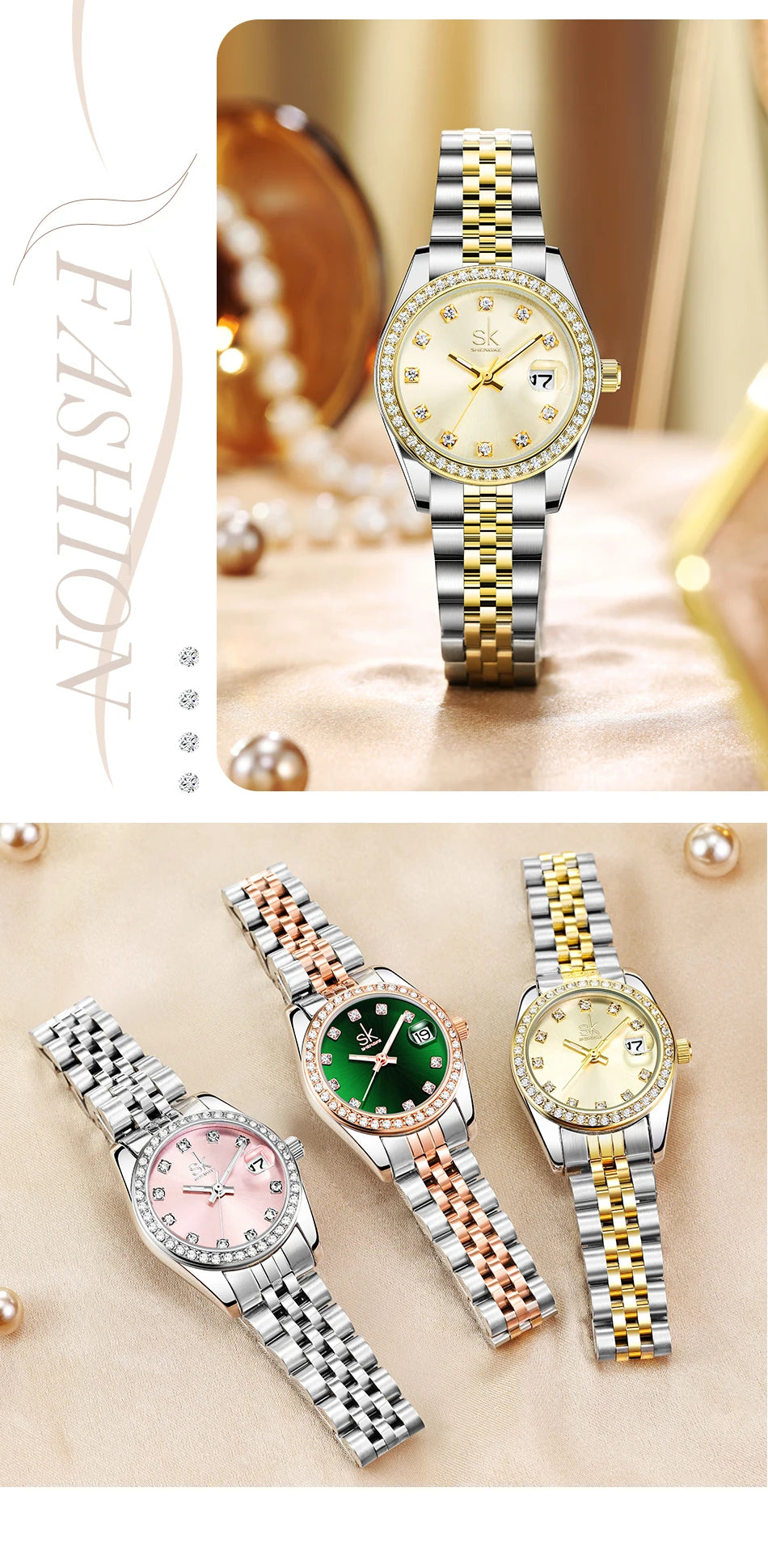 Woman's Luxury Quartz Watch