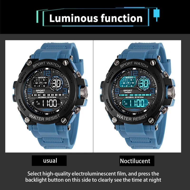 Men's Luxury Electronic Watch