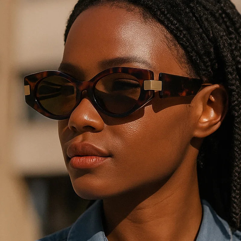 Luxury Design Oval Sunglasses