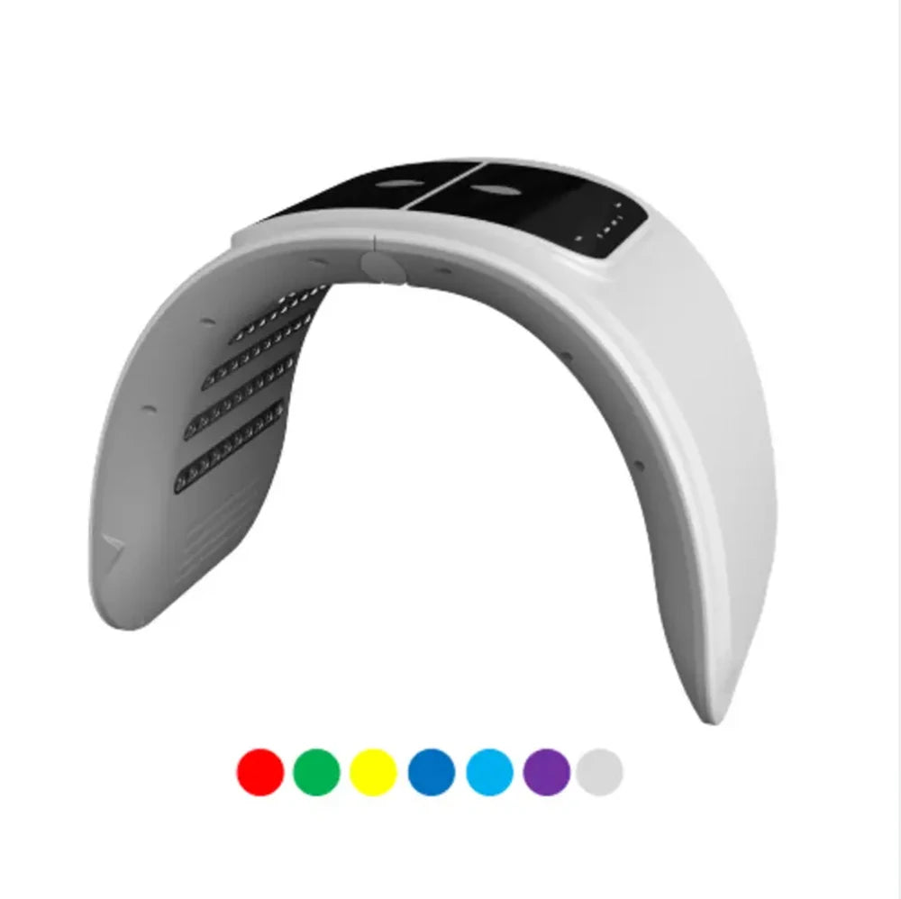 7 Colors LED Face Mask PDT Equipment SPA Facial Spray Device