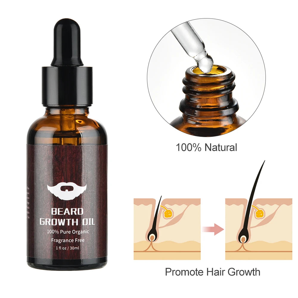 Beard Growth Kit For Men