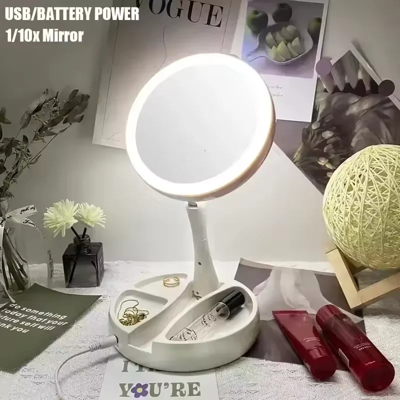 Makeup Mirror with LED Lighted