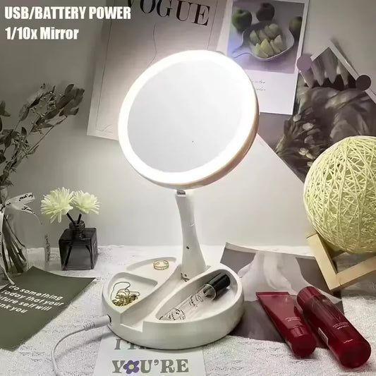 Makeup Mirror with LED Lighted