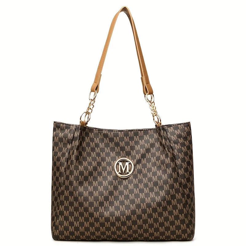 Vintage Geometric Tote Bag