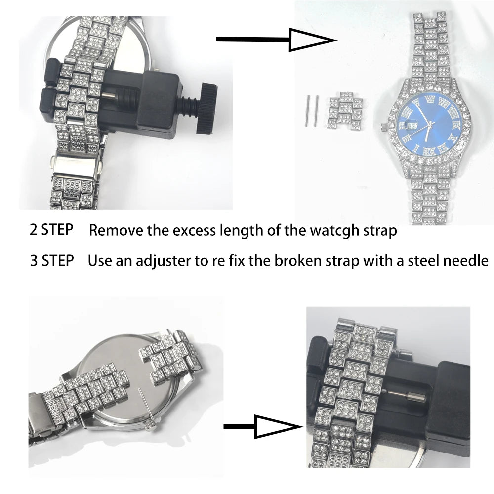 Women's Luxury Watch Jewelry Set