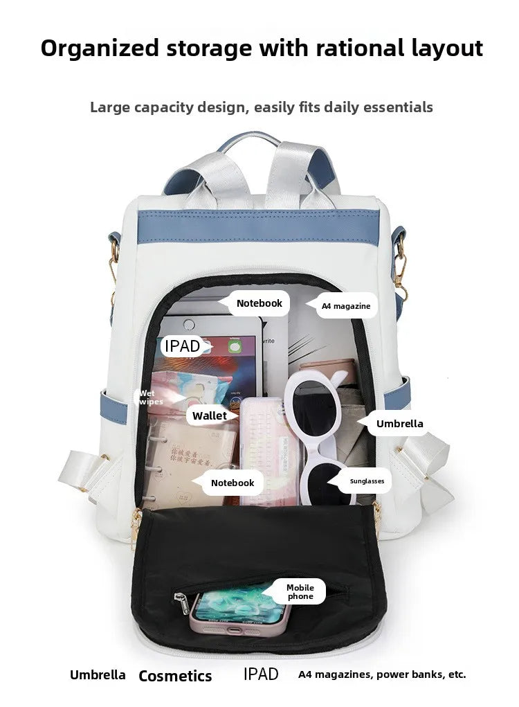 Anti-Theft Lightweight Large Capacity Bag