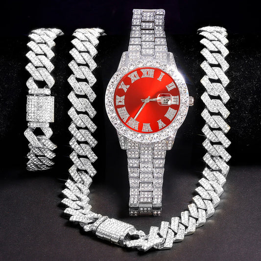 Women's Luxury Watch Jewelry Set